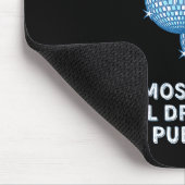 Funny Adult New Year's Eve - Most Exciting Ball Dr Mousepad (Ecke)