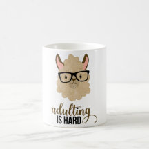 Funny Adulting ist harter Hipster Llama