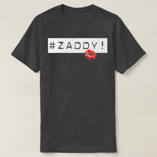Funny Adults Daddy Zaddy T-Shirt (Design vorne)