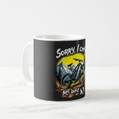 Funny Adventure Cycling Lover Quotes Kaffeetasse (Vorderseite Links)
