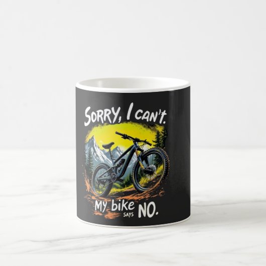Funny Adventure Cycling Lover Quotes Kaffeetasse (Mittel)