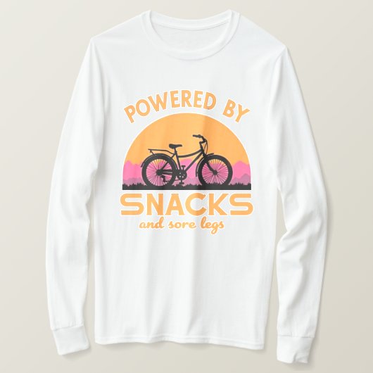 Funny Adventure Cycling Zitat für Riders Lover T-Shirt (Design vorne)