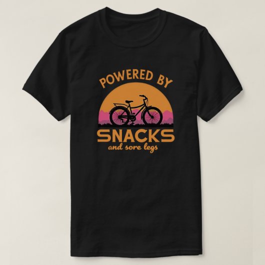 Funny Adventure Cycling Zitat für Riders Lover T-Shirt (Design vorne)