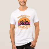 Funny Adventure Cycling Zitat für Riders Lover Tri-Blend Shirt (Vorderseite)