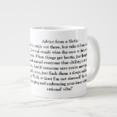 Funny Advisor aus der Luft Jumbo-Tasse (Vorderseite Rechts)