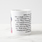 Funny Advisor aus der Luft Jumbo-Tasse (Vorderseite)
