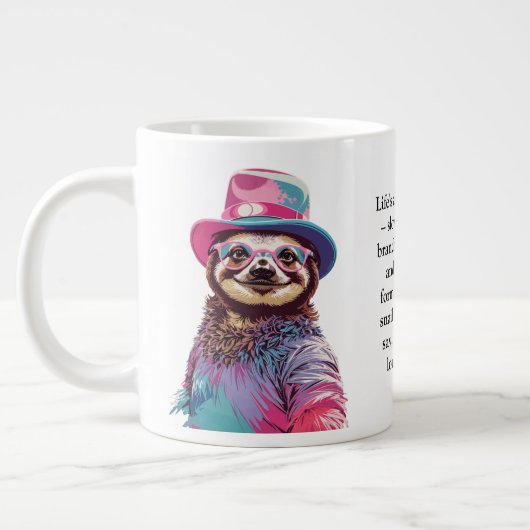 Funny Advisor aus der Luft Jumbo-Tasse (Links)