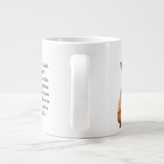 Funny Advisor from a Capybara Jumbo-Tasse (Rückseite)