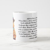 Funny Advisor from a Capybara Jumbo-Tasse (Vorderseite)