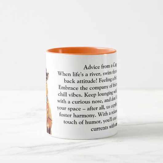 Funny Advisor from a Capybara Tasse (Zentrum)