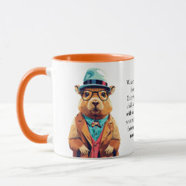 Funny Advisor from a Capybara Tasse