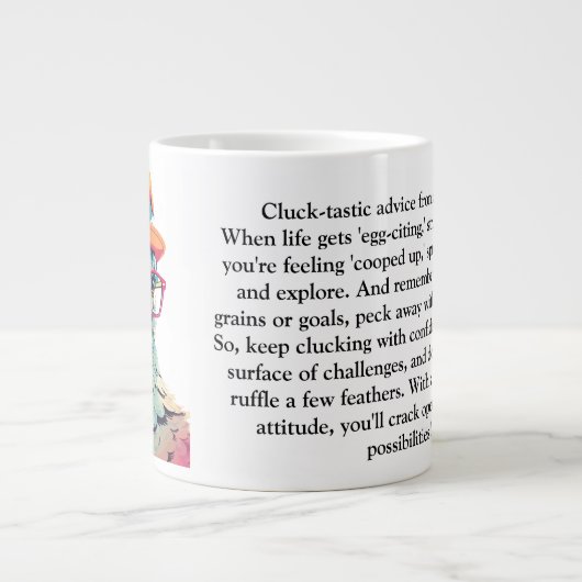 Funny Advisor from a Chicken Jumbo-Tasse (Vorderseite)