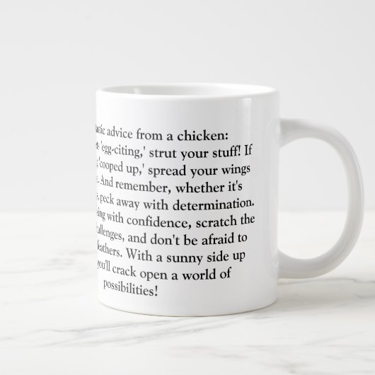 Funny Advisor from a Chicken Jumbo-Tasse (Rechts)
