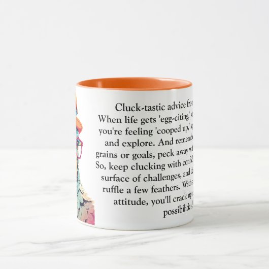 Funny Advisor from a Chicken Tasse (Zentrum)