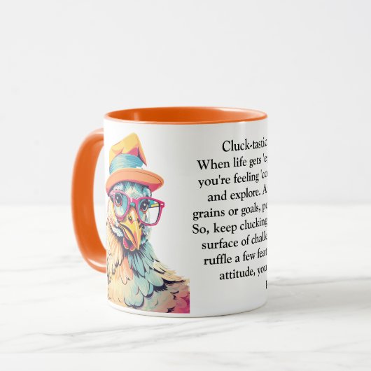 Funny Advisor from a Chicken Tasse (Vorderseite Links)