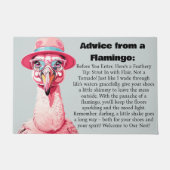 Funny Advisor from a Flamingo Fußmatte (Vorderseite)