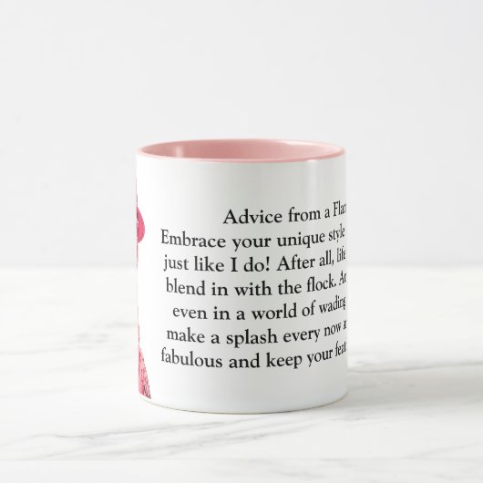 Funny Advisor from a Flamingo Tasse (Zentrum)