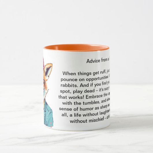 Funny Advisor from a Fox Tasse (Zentrum)