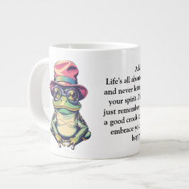 Funny Advisor from a Frog Jumbo-Tasse