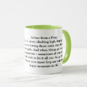 Funny Advisor from a Frog Tasse (VorderseiteRechts)