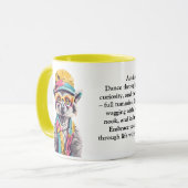 Funny Advisor from a Lemur Tasse (Vorderseite Links)