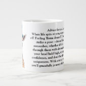 Funny Advisor from a Llama Jumbo-Tasse (Vorderseite)