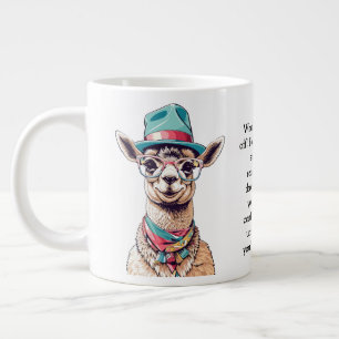 Funny Advisor from a Llama Jumbo-Tasse