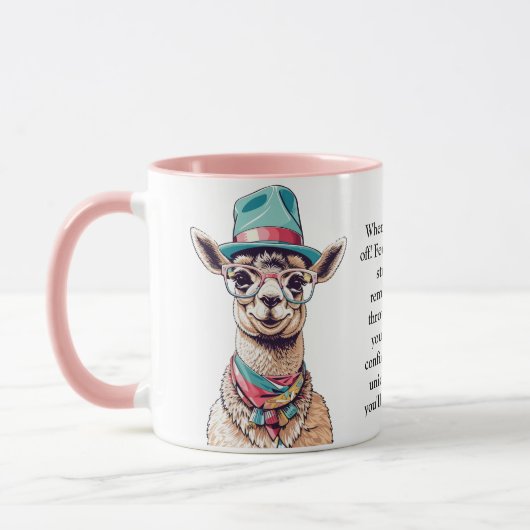 Funny Advisor from a Llama Tasse (Links)