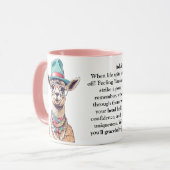 Funny Advisor from a Llama Tasse (Vorderseite Links)