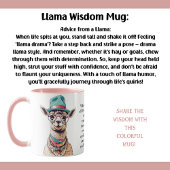 Funny Advisor from a Llama Tasse
