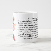 Funny Advisor from a Peacock Jumbo-Tasse (Vorderseite)