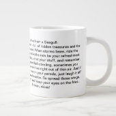 Funny Advisor from a Seagull Jumbo-Tasse (Rechts)