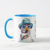 Funny Advisor from a Seagull Tasse (Links)