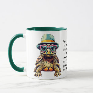 Funny Advisor from a Tortoise Tasse