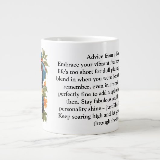 Funny Advisor from a Toucan Jumbo-Tasse (Vorderseite)