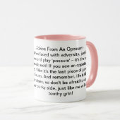 Funny Advisor from an Opossum Tasse (VorderseiteRechts)