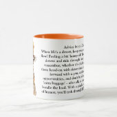 Funny Advisor von einem Kamel Tasse (Zentrum)