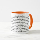 Funny Advisor von einem Kamel Tasse (VorderseiteRechts)