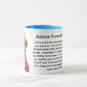 Funny Advisor von einem Leopard Tasse (Zentrum)