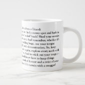 Funny Advisor von einer Lizard Jumbo-Tasse (Rechts)