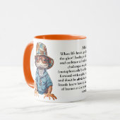 Funny Advisor von einer Lizard Tasse (Vorderseite Links)
