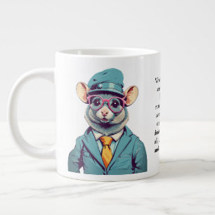 Funny Advisor von einer Ratte Jumbo-Tasse