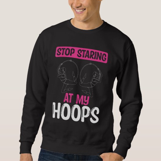 Funny Aerial Hoop Dancer Aerialist Aerial Hoop Dan Sweatshirt (Vorderseite)