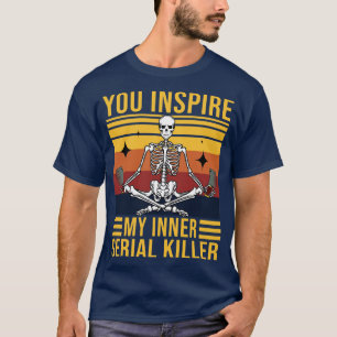 Funny Aerial Yoga Inspiriere du mein inneres Serie T-Shirt