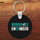 Funny Aerospace Engineering ist Raketentechnik Schlüsselanhänger (Vorderseite)