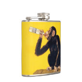 Funny Affe Flachmann (Rechts)