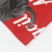 Funny Affenpinscher Dog Name Gemustert Weihnachten Fleecedecke (Ecke)