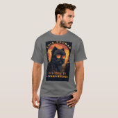 Funny Affenpinscher Dog Parent Personalisiert T-Shirt (Vorne ganz)