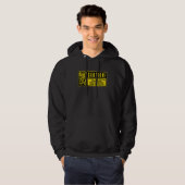 Funny Afghan Hound Caution Awesome Dog Mom Dad Hoodie (Vorne ganz)