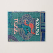 Funny African Giraffe Print Puzzle (Horizontal)